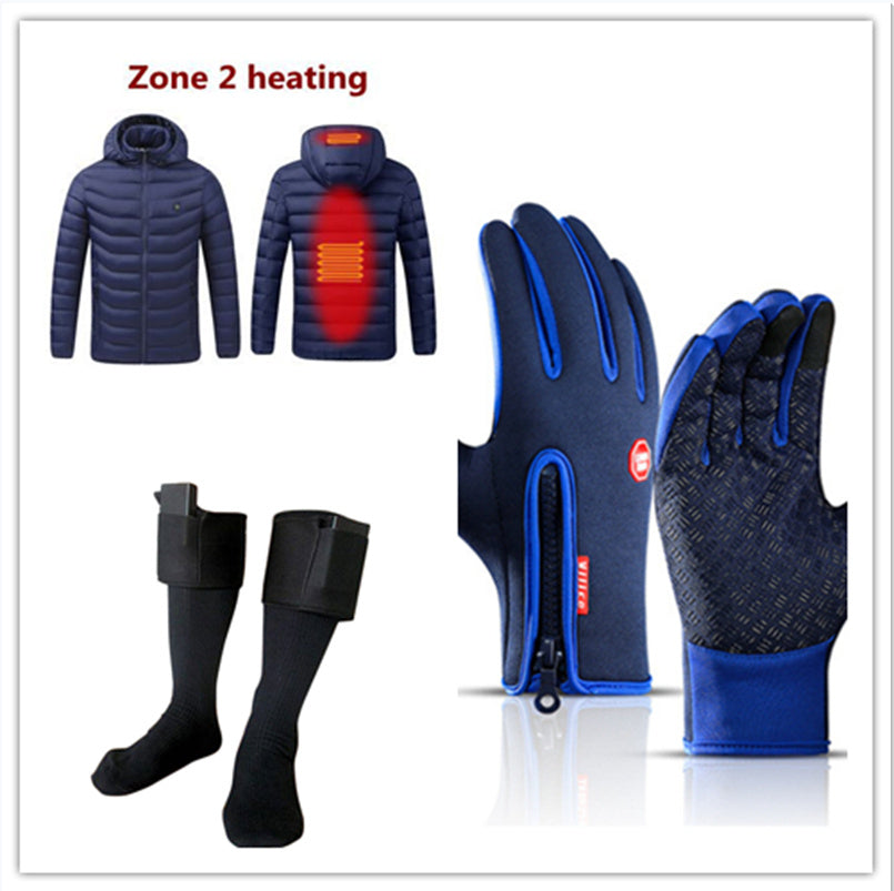 Winter Gloves Touch Screen Riding Motorcycle Sliding Waterproof Sports Gloves With Fleece - The Nex Store