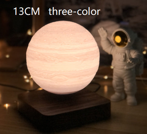 Magnetic Levitation Table Lamp Moon Light Printing Planet Night Light