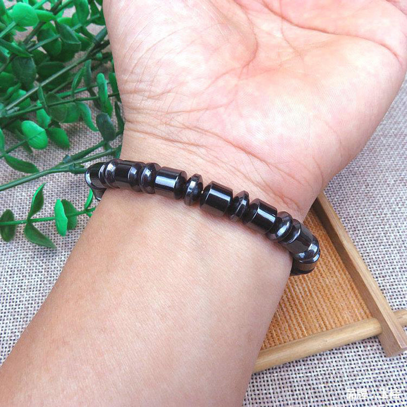Weight Loss Magnet Bracelets For Women Men Pentagram Stone Magnetic Therapy Bracelets Pain Relief Slimming Health Jewelry - The Nex Store