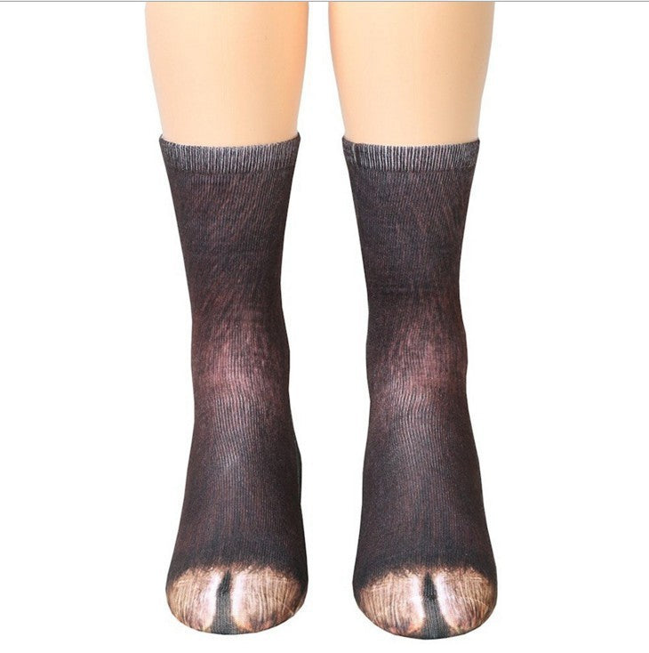 3D Animal Paw Socks Cute Cat Claws Socks Unisex Long Socks - The Nex Store