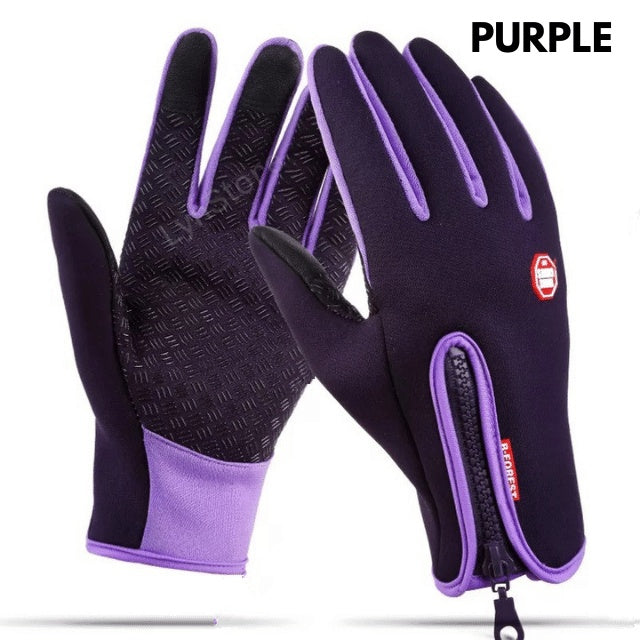 Winter Gloves Touch Screen Riding Motorcycle Sliding Waterproof Sports Gloves With Fleece - The Nex Store