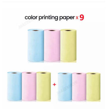Portable Mini Thermal Label Printer Home Photo Printer Student Wrong Question Printer Bluetooth-compatible Mini Label Printer Price Tag - The Nex Store