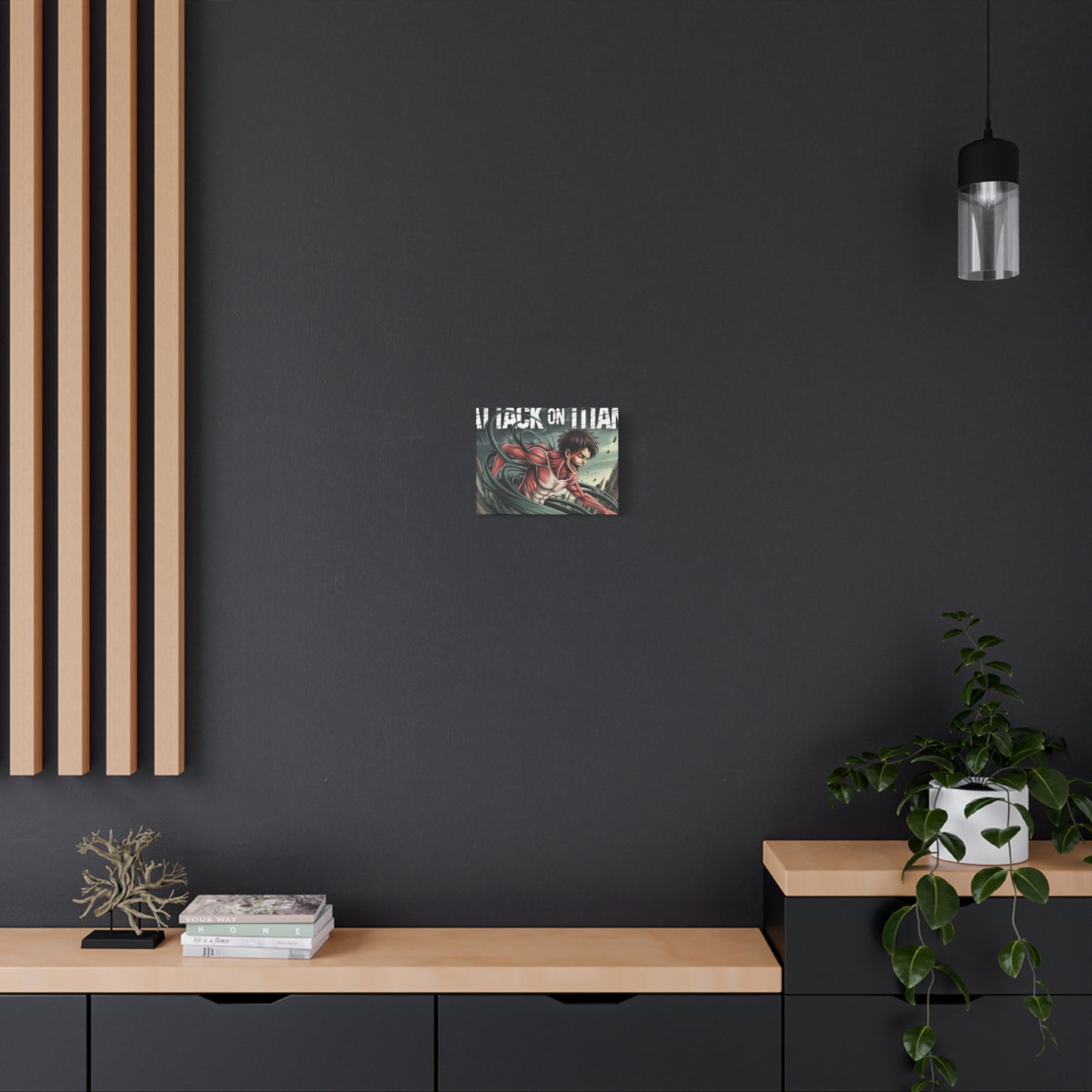 Attack on Titan Canvas Art, Anime Wall Decor, Fan Gift, Bedroom Art, Anime Home Decor, Unique Artwork - The Nex Store
