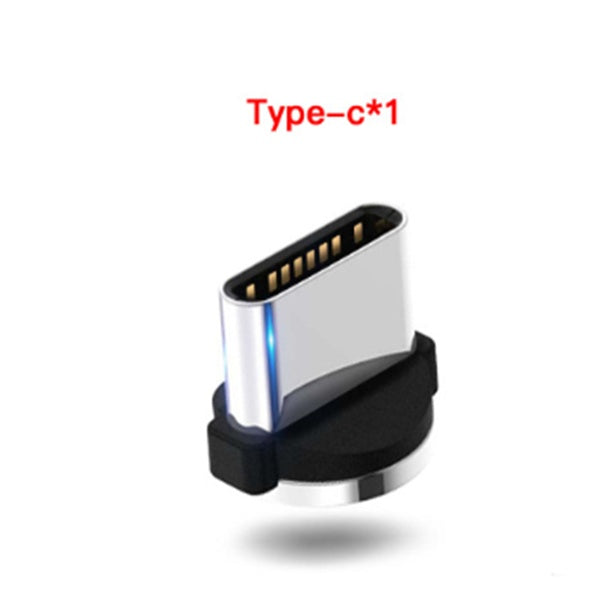 Compatible with Apple, Flowing Ligh Magnetic Streamer Data Line Cable for Iphone Android Typec - The Nex Store