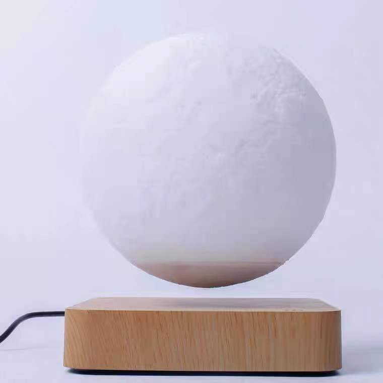 Magnetic Levitation Table Lamp Moon Light Printing Planet Night Light