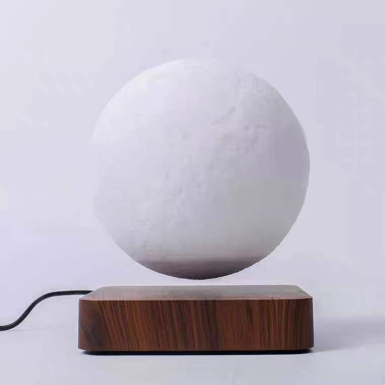 Magnetic Levitation Table Lamp Moon Light Printing Planet Night Light