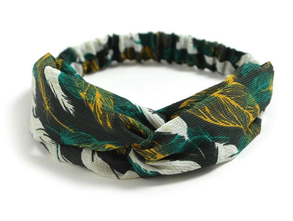 Women's Retro Style Printed Headband - The Nex Store