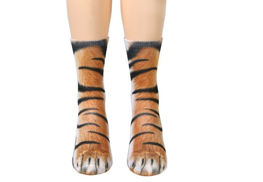 3D Animal Paw Socks Cute Cat Claws Socks Unisex Long Socks - The Nex Store