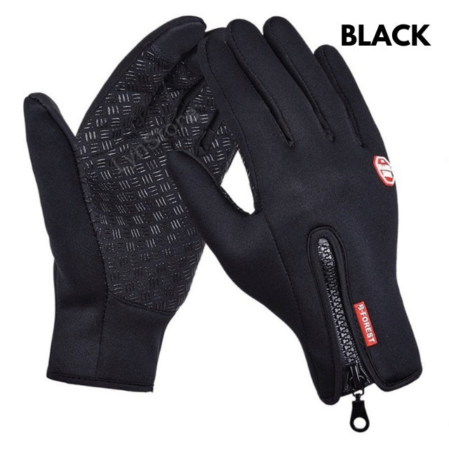 Winter Gloves Touch Screen Riding Motorcycle Sliding Waterproof Sports Gloves With Fleece - The Nex Store