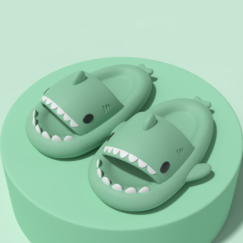 Adults Slippers Indoor Outdoor Funny Shark Cartoon