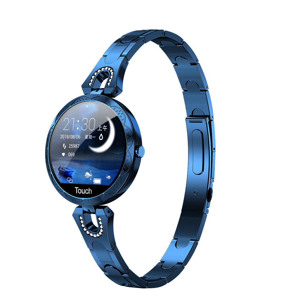 Fashion Women's Smart Watch Waterproof Wearable Device Heart Rate Monitor Sports Smartwatch for Women Ladies - The Nex Store