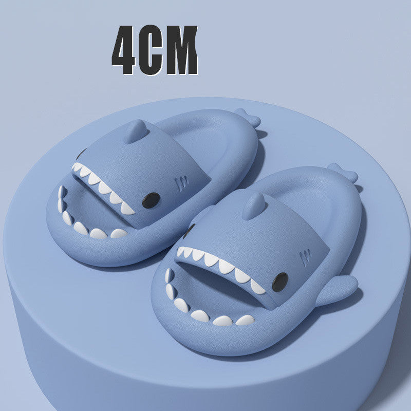 Adults Slippers Indoor Outdoor Funny Shark Cartoon