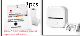 Portable Mini Thermal Label Printer Home Photo Printer Student Wrong Question Printer Bluetooth-compatible Mini Label Printer Price Tag - The Nex Store
