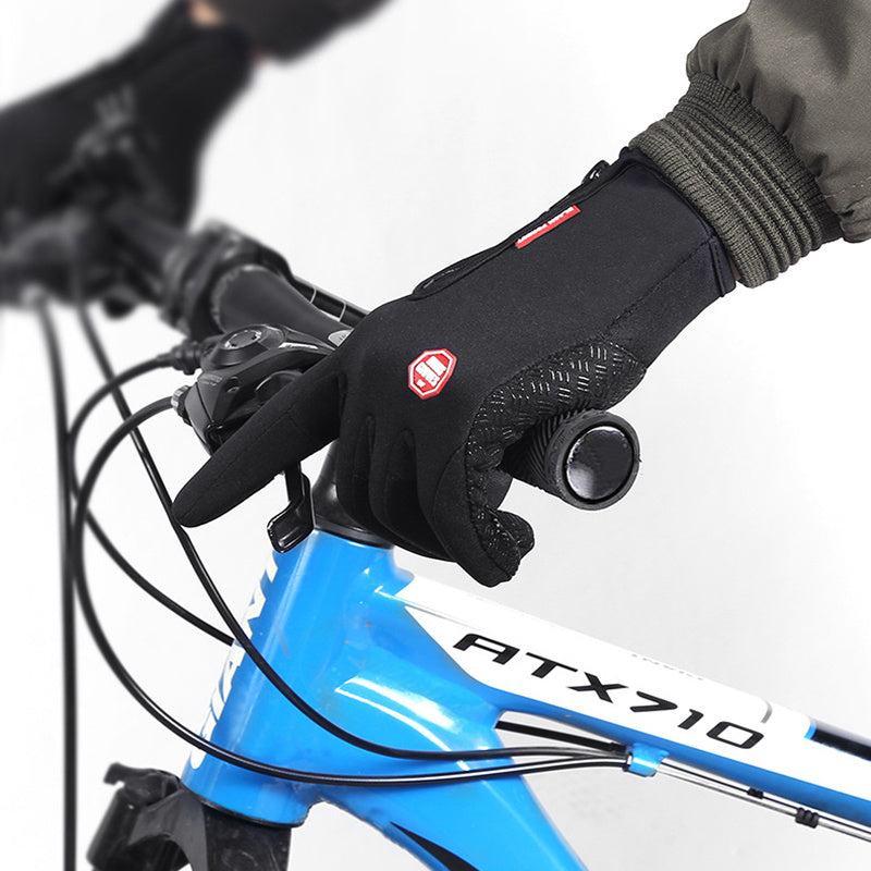Winter Gloves Touch Screen Riding Motorcycle Sliding Waterproof Sports Gloves With Fleece - The Nex Store