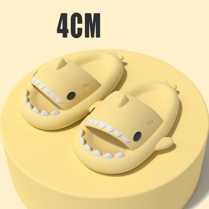 Adults Slippers Indoor Outdoor Funny Shark Cartoon