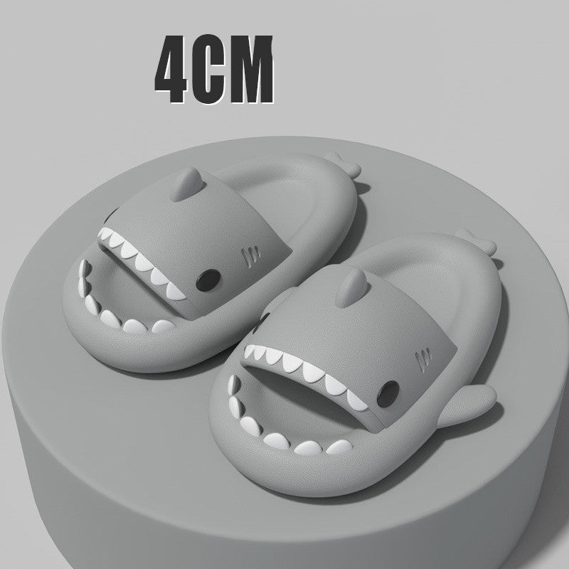 Adults Slippers Indoor Outdoor Funny Shark Cartoon