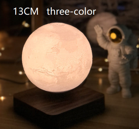 Magnetic Levitation Table Lamp Moon Light Printing Planet Night Light