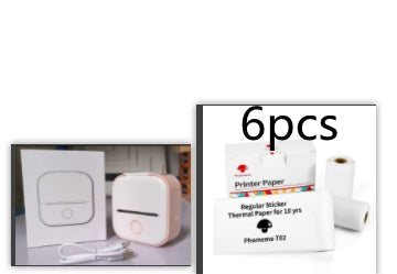 Portable Mini Thermal Label Printer Home Photo Printer Student Wrong Question Printer Bluetooth-compatible Mini Label Printer Price Tag - The Nex Store