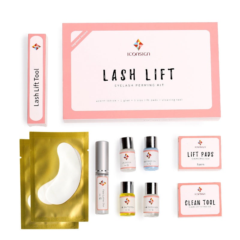 Upgrade Version Lash Lift Kit ICONSIGN Lifting Perm Eyelash Eyes Makeup Tools - The Nex Store