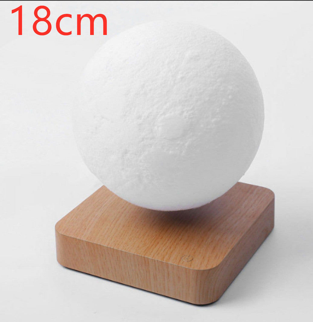 Magnetic Levitation Table Lamp Moon Light Printing Planet Night Light