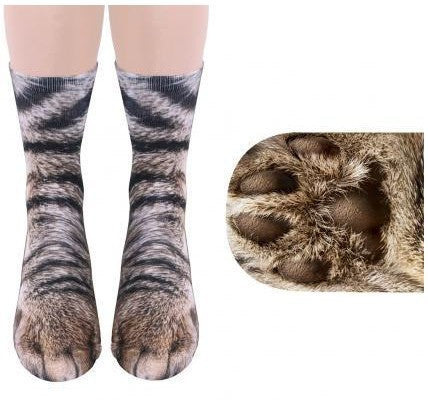 3D Animal Paw Socks Cute Cat Claws Socks Unisex Long Socks - The Nex Store