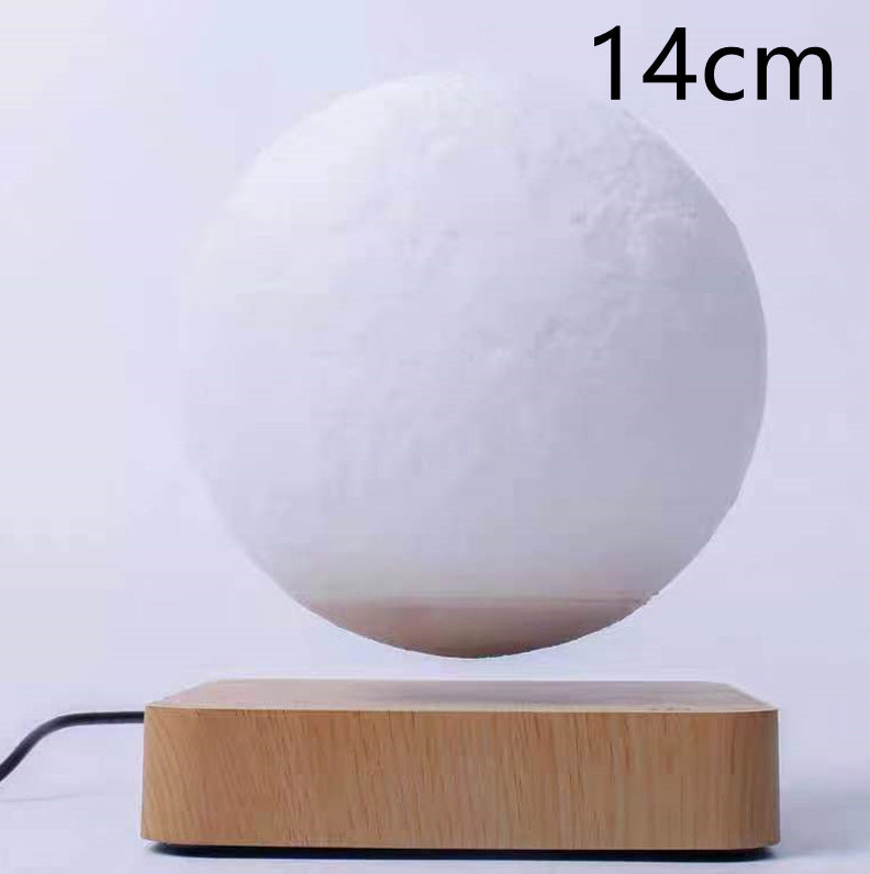 Magnetic Levitation Table Lamp Moon Light Printing Planet Night Light