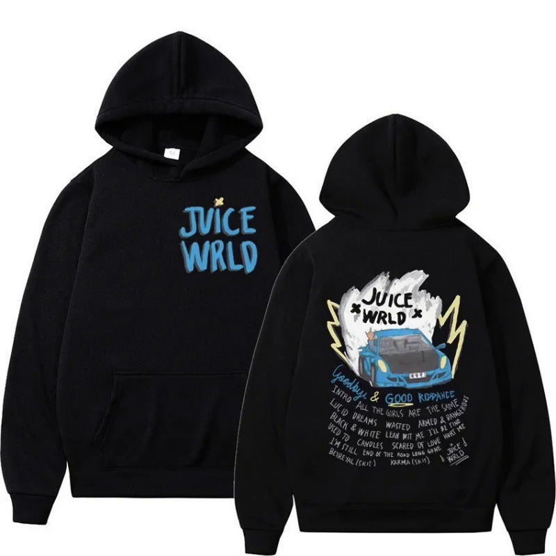 Casual Anime Hoodie Men's and Women's Anime Printed Retro Men's and Women's Top Dark Hoodie Hoodie Hoodie - The Nex Store