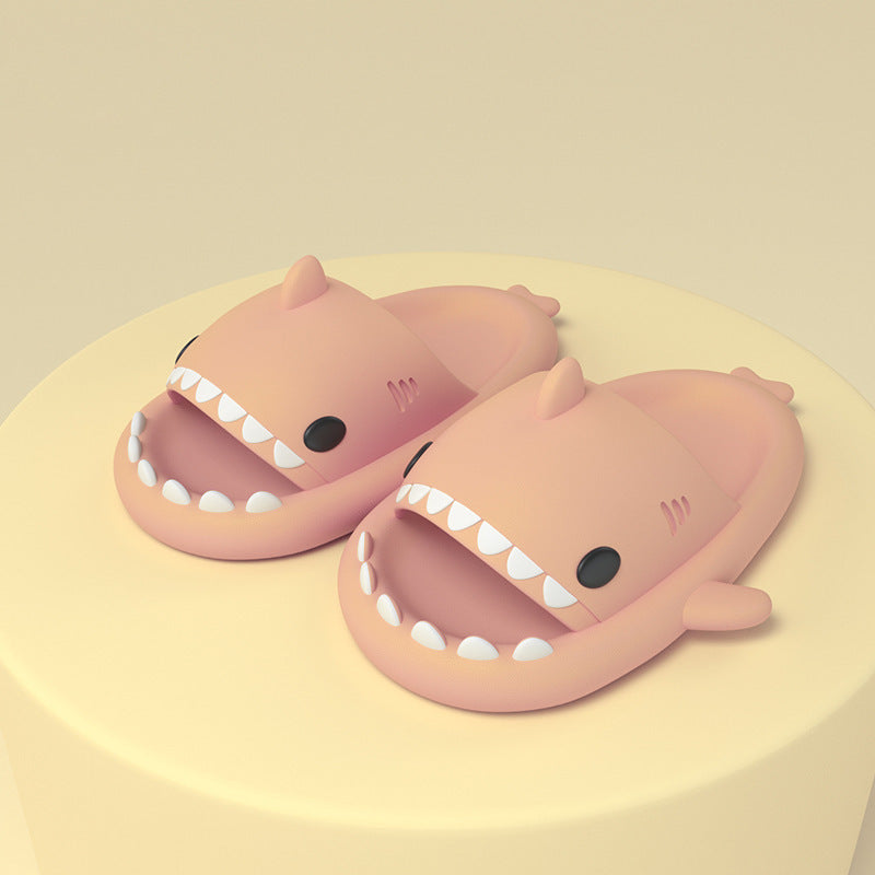 Adults Slippers Indoor Outdoor Funny Shark Cartoon