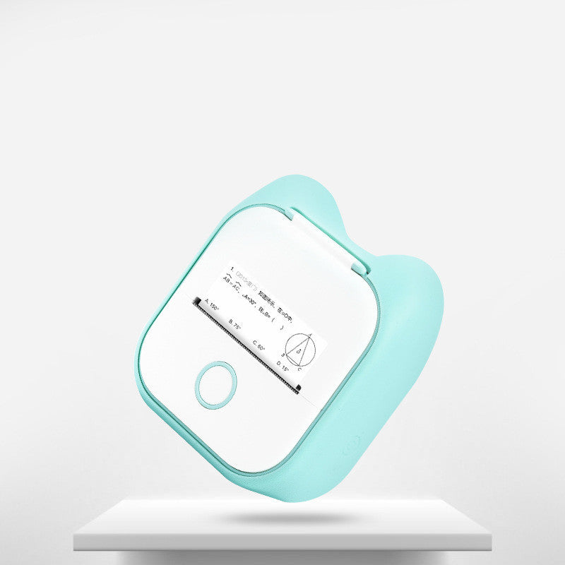 Portable Mini Thermal Label Printer Home Photo Printer Student Wrong Question Printer Bluetooth-compatible Mini Label Printer Price Tag - The Nex Store