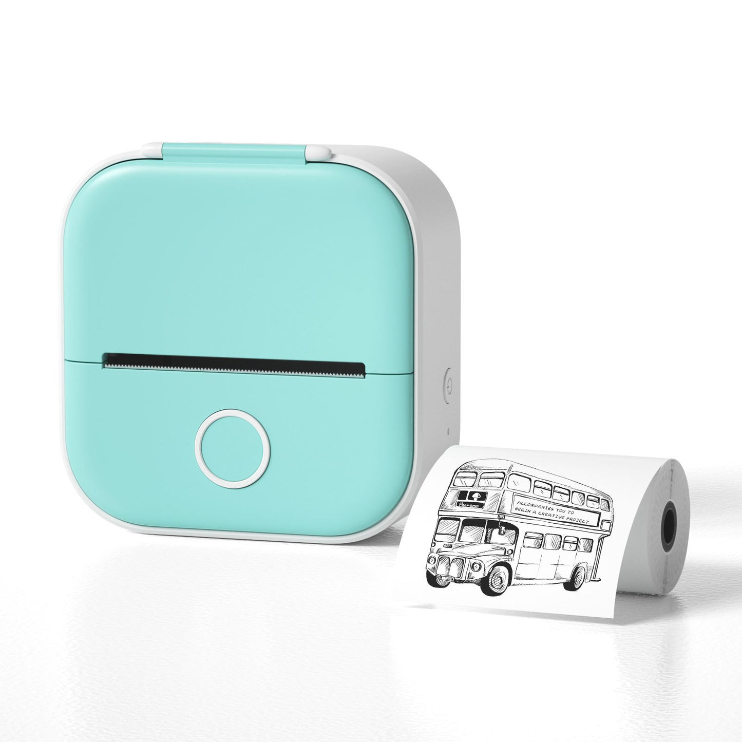 Portable Mini Thermal Label Printer Home Photo Printer Student Wrong Question Printer Bluetooth-compatible Mini Label Printer Price Tag - The Nex Store