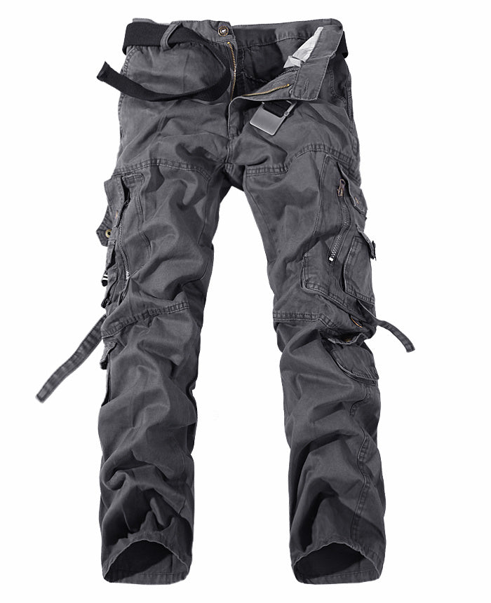 Men's Multi-pocket Cargo Pants Washed Hot Sale Cargo Pants - The Nex Store