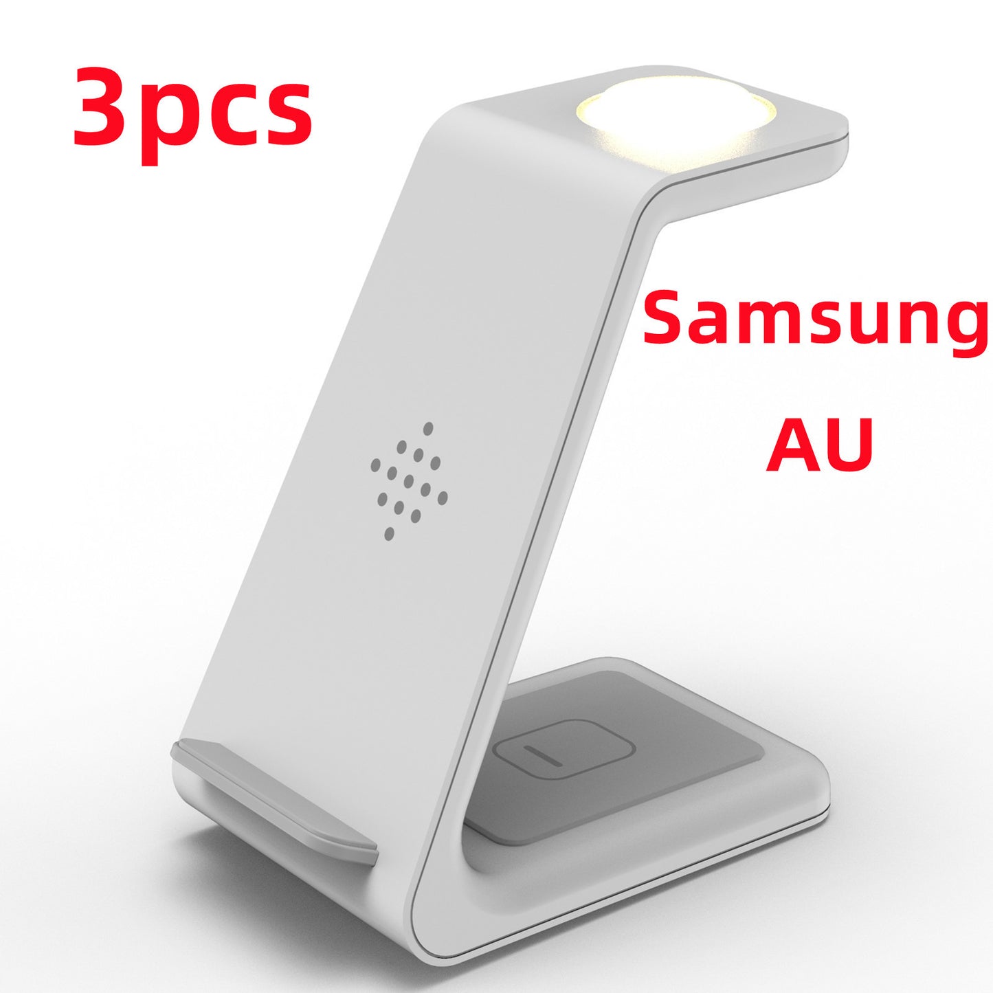 3 In 1 Fast Charging Station Wireless Charger Stand Wireless Quick Charge Dock For Phone Holder - The Nex Store