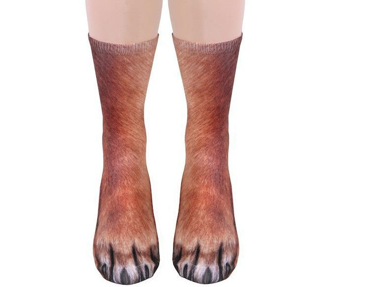 3D Animal Paw Socks Cute Cat Claws Socks Unisex Long Socks - The Nex Store
