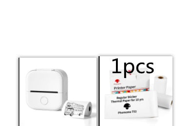 Portable Mini Thermal Label Printer Home Photo Printer Student Wrong Question Printer Bluetooth-compatible Mini Label Printer Price Tag - The Nex Store