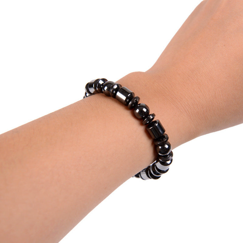 Weight Loss Magnet Bracelets For Women Men Pentagram Stone Magnetic Therapy Bracelets Pain Relief Slimming Health Jewelry - The Nex Store