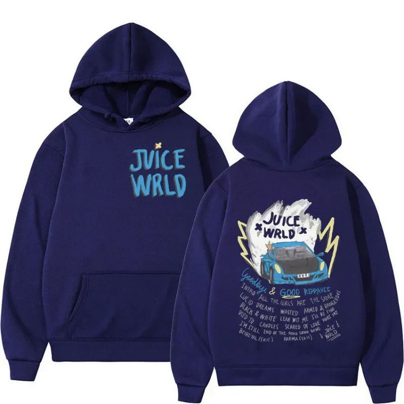Casual Anime Hoodie Men's and Women's Anime Printed Retro Men's and Women's Top Dark Hoodie Hoodie Hoodie - The Nex Store