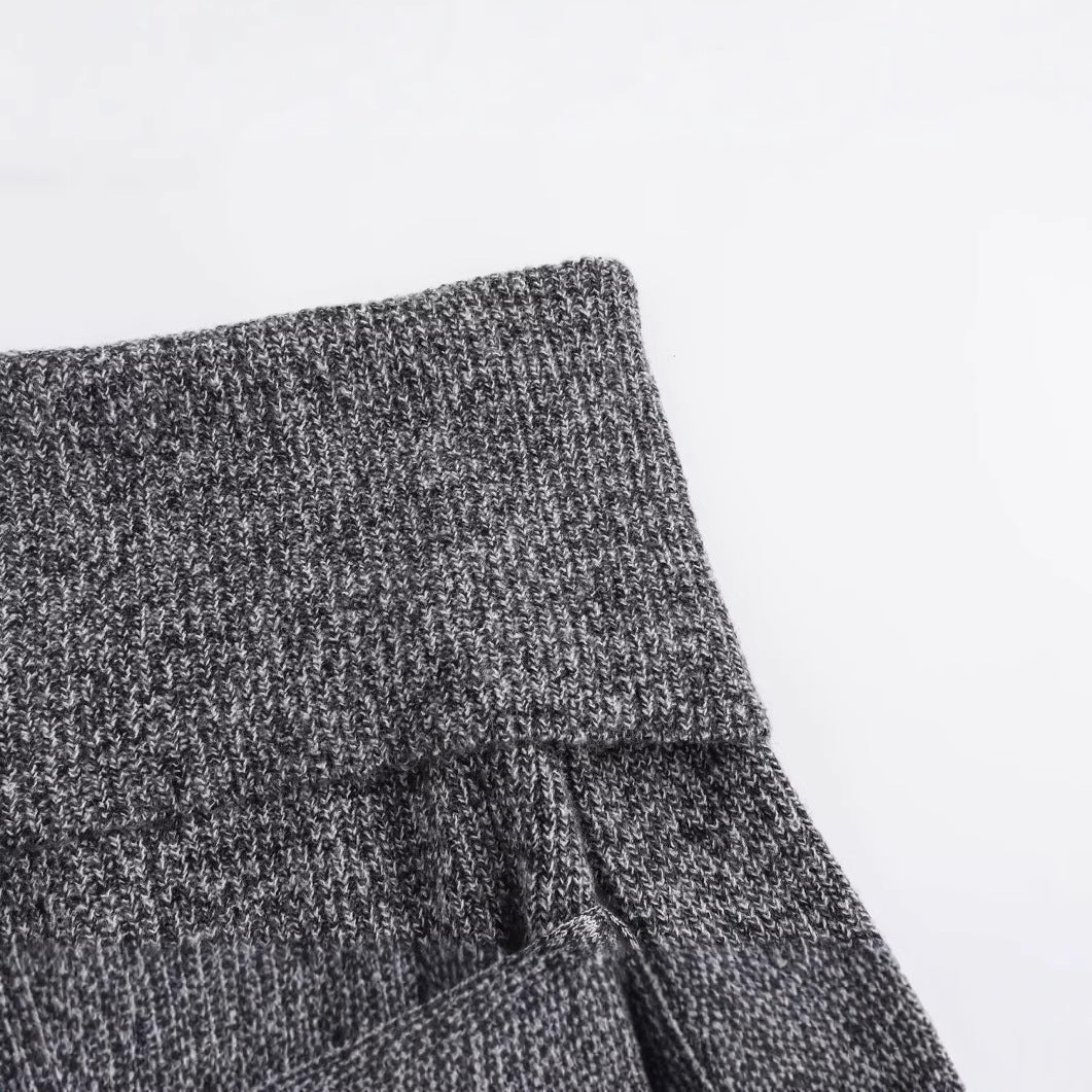 European and American autumn new style fashionable one collar long sleeved waistband top for women - The Nex Store