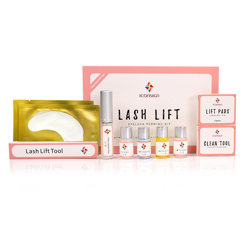 Upgrade Version Lash Lift Kit ICONSIGN Lifting Perm Eyelash Eyes Makeup Tools - The Nex Store