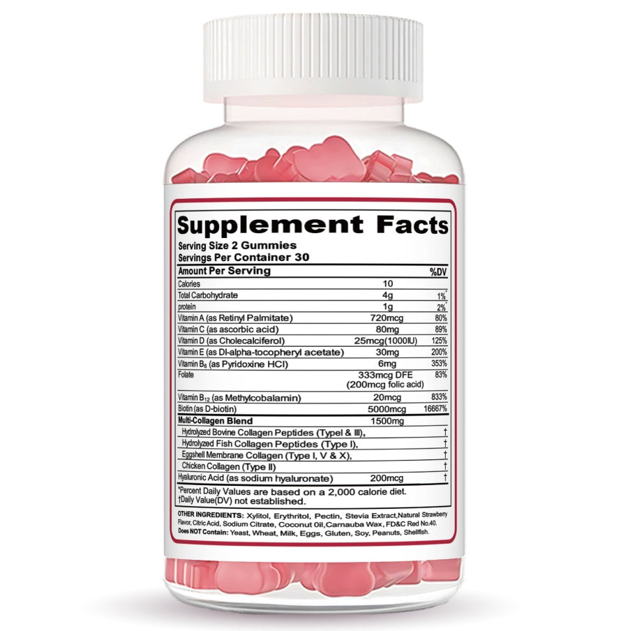 Collagen Peptide Gummies - The Nex Store