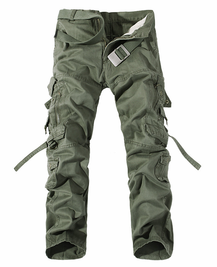 Men's Multi-pocket Cargo Pants Washed Hot Sale Cargo Pants - The Nex Store