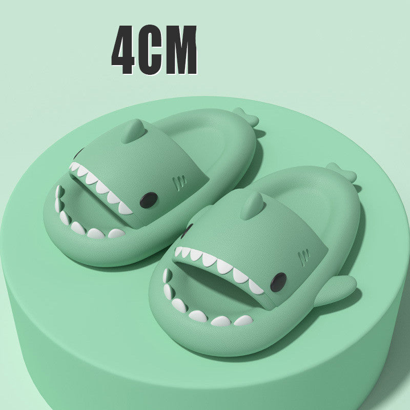 Adults Slippers Indoor Outdoor Funny Shark Cartoon