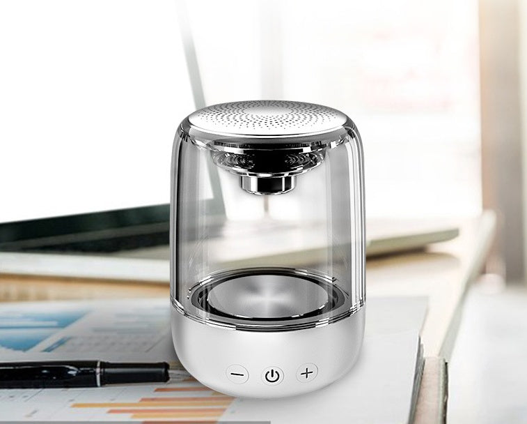Portable Speakers Bluetooth Column Wireless Bluetooth Speaker Powerful Bass Radio with Variable Color LED Light - The Nex Store