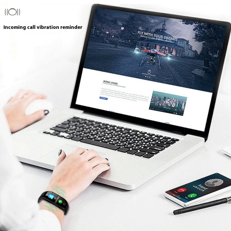 Color Screen F21 Smart Bracelet Monitor Sleep - The Nex Store