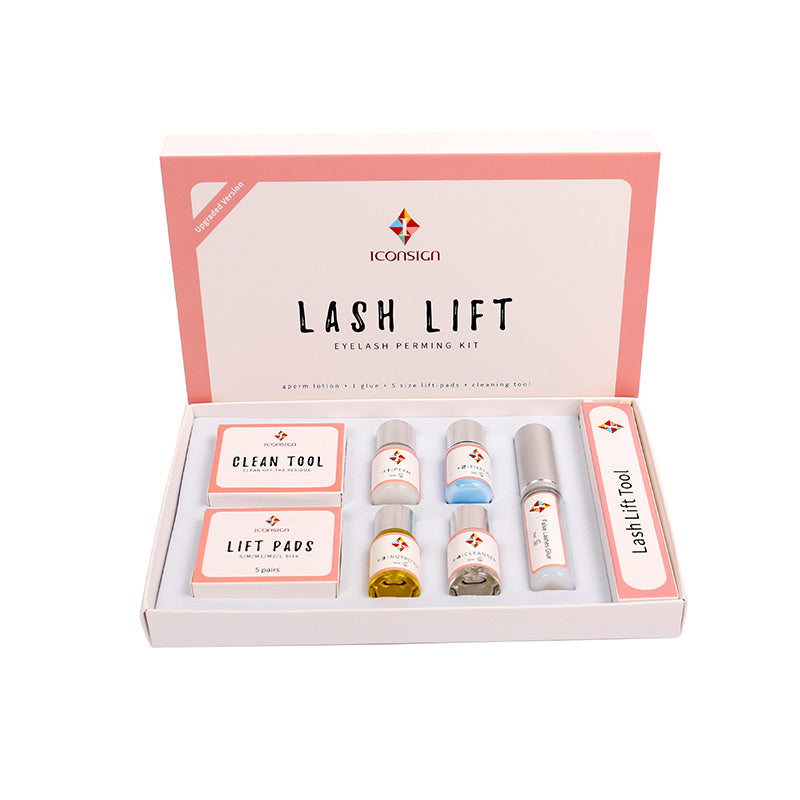 Upgrade Version Lash Lift Kit ICONSIGN Lifting Perm Eyelash Eyes Makeup Tools - The Nex Store
