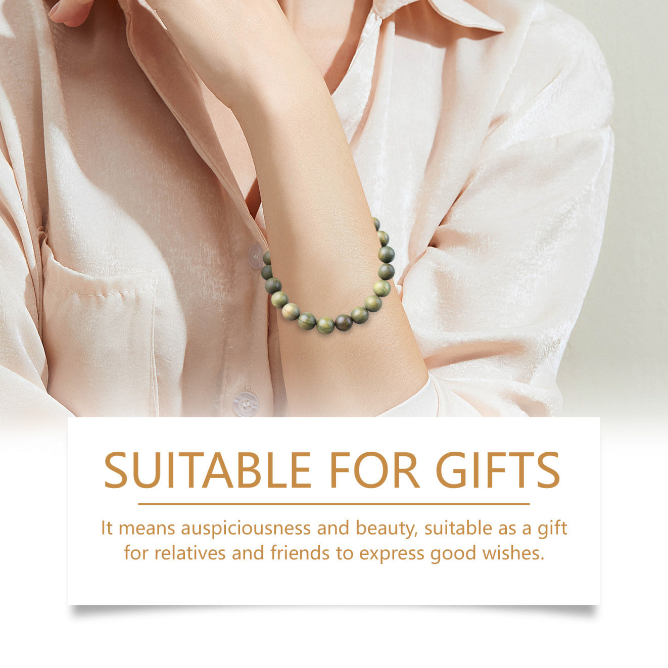Hoexe Sandalwood Bracelet Is A Trendy Fashionable And Elegant Portable And Durable, Good-looking Niche Design Bracelet - The Nex Store