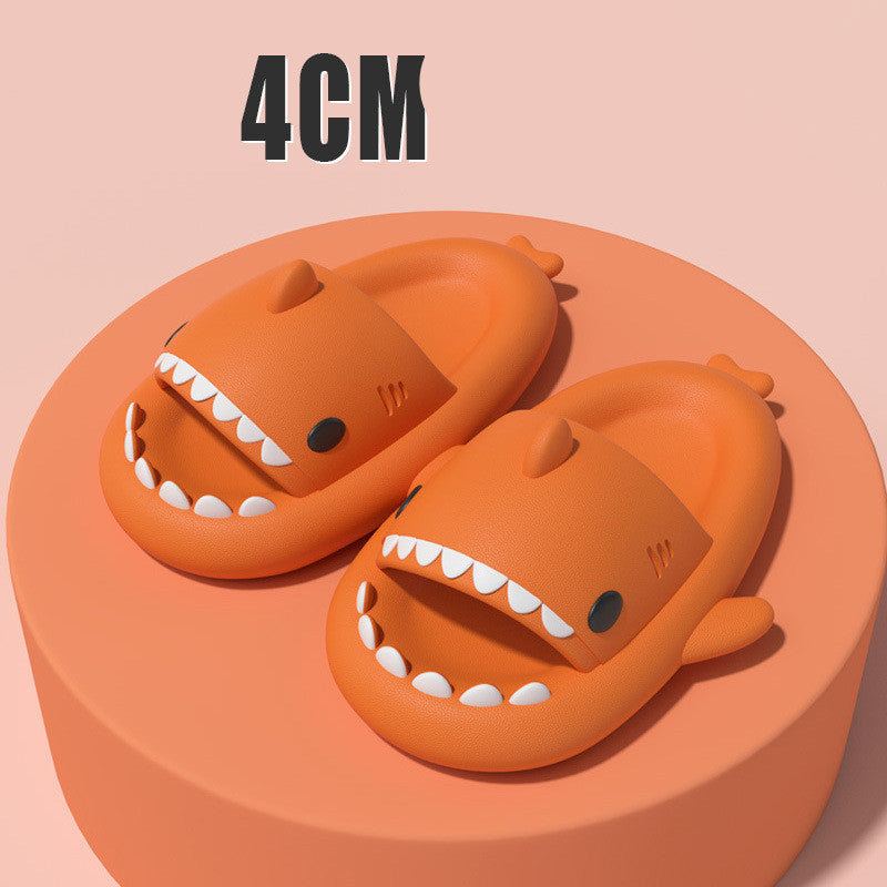 Adults Slippers Indoor Outdoor Funny Shark Cartoon
