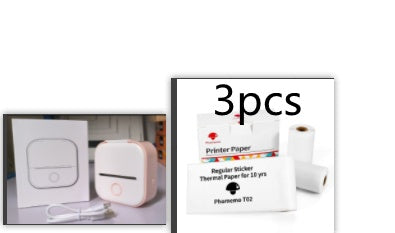 Portable Mini Thermal Label Printer Home Photo Printer Student Wrong Question Printer Bluetooth-compatible Mini Label Printer Price Tag - The Nex Store