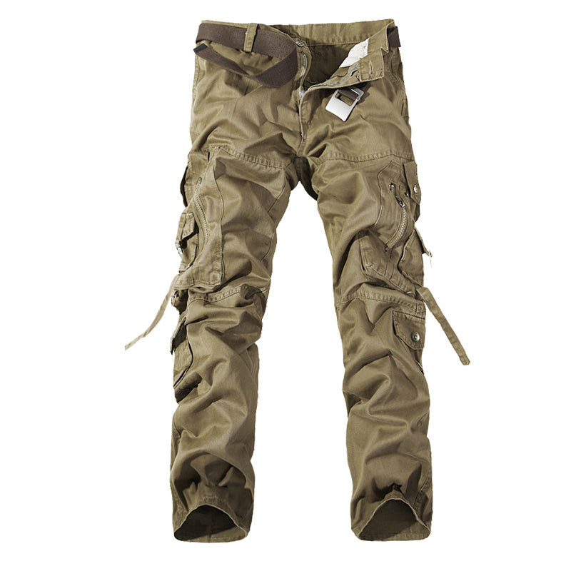 Men's Multi-pocket Cargo Pants Washed Hot Sale Cargo Pants - The Nex Store