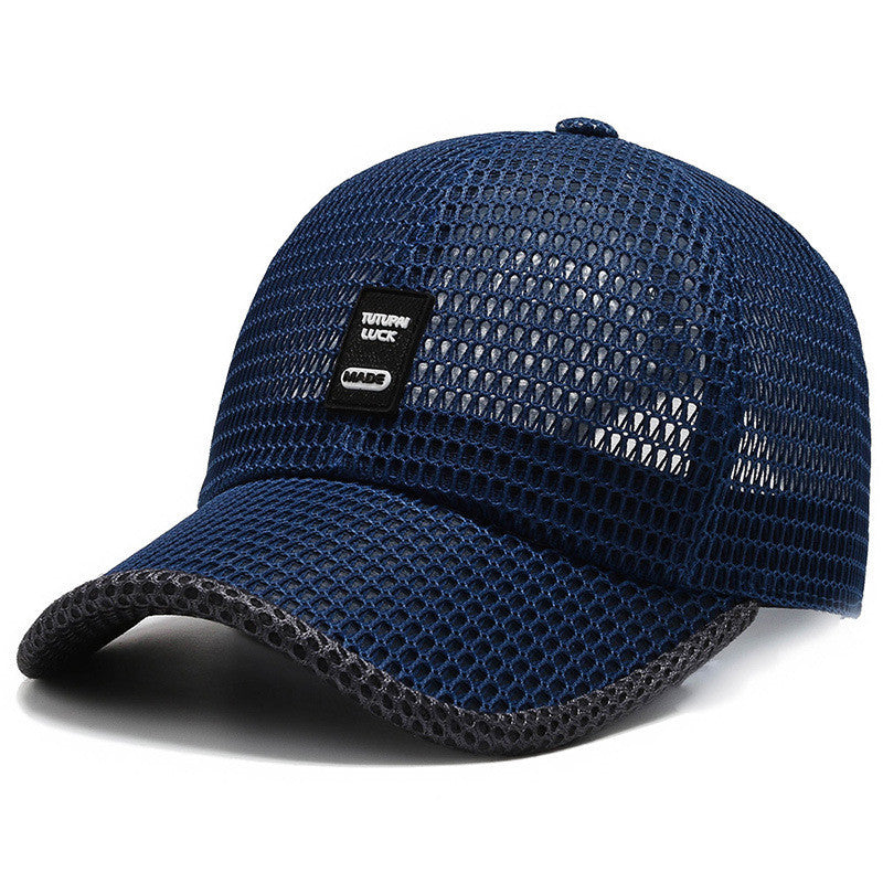 Big Eaves Summer Men's Outdoor Sunshade Sports Quick-drying Breathable Baseball Cap - The Nex Store