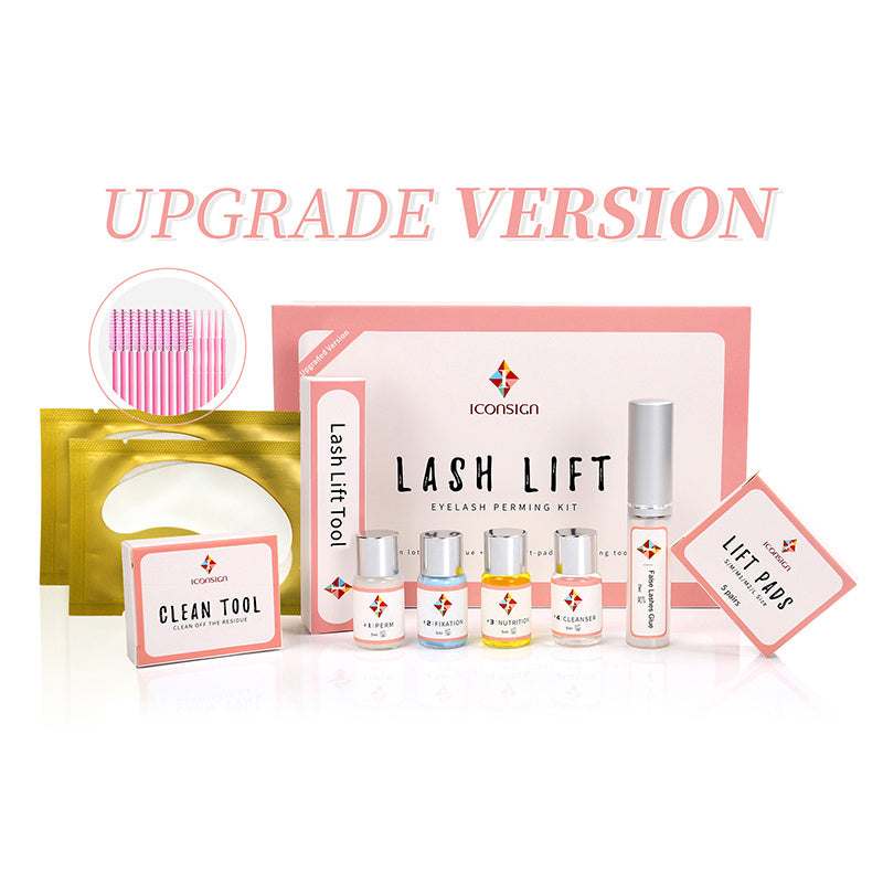 Upgrade Version Lash Lift Kit ICONSIGN Lifting Perm Eyelash Eyes Makeup Tools - The Nex Store